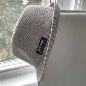 Classic gray Panama Jack fedora - NEW